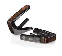 THALIA BLACK CHROME FINISH CAPO WITH TENNESSEE WHISKY WING INLAY