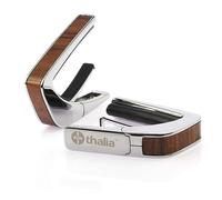 THALIA CHROME FINISH CAPO WITH SANTOS ROSEWOOD INLAY