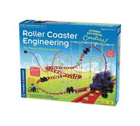 Thames and Kosmos | 625417 | Roller Coaster Engineering | The Physics of Forces and Fun | Build Your Own Working Roller Coaster | Ages 8+