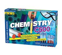 Thames and Kosmos | 665012 | Chemistry C500 | Learn About Reactions | Solids | Liquids | Gases | Make Fizzy and Foamy Reactions | Discover the World of Chemistry | 28 Experiments | Ages 10+