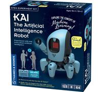 Thames & Kosmos KAI: The Artificial Intelligence Robot, Kids Science Kit, Learning Resources for AI and Robotics, STEM Toys for Science Experiments, Age 10+ with Help & Age 12+ Alone