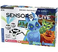 Thames & Kosmos | 620486 | Sensors Alive: Bring Physics To Life | Learn About Light, Sound and Temperature | Stem Experiment Kit | Ages 8+