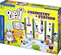 Thames & Kosmos | 642100 | Ooze Labs Chemistry | The Crazy Chemistry Station | Experiment Box | 20 Different Experiments | Ages 8+