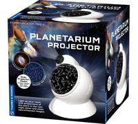 Thames & Kosmos Planetarium Projector, Kids Science Kit, Learning Resources for Astronomy, STEM Toys for Science Experiments, 3 Languages, Age 8+, Blue, White