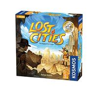 Thames & Kosmos 691821 Lost Cities: The Card Game | Who Will Discover the Ancient Civilizations? | Strategic Game, 2 Players | Ages 10+, 7.9'