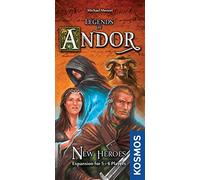 Thames & Kosmos |692261 | Legends of Andor: New Heroes Expansion | Compatible with Part 1 | Cooperative Board Game | 2-6 Players | Ages 10+