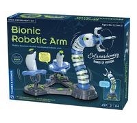 Thames & Kosmos Bionic Robotic Arm STEM Experiment Kit Build a Mechanical Arm, No Batteries or Motors Required | Innovative System of Joysticks & Nylon Cables | Ages 8+ with help, 12+ Independent Play