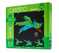 Thames & Kosmos Creatto: Soaring Dragon & Flying Friends, 3D Light Up Puzzle for Kids, Fun Model Kit, Includes 138 Pieces and 80 LED Lights, 30-45 Minute Build Time, Age 10+