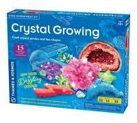 Thames & Kosmos Crystal Growing | STEM Experiment Kit | Grow Dozens of Dazzling, Colorful Crystals! | Learn about Crystallization & Conduct Classic Science Experiments | Make Crystal Geodes | Ages 10+