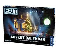 Thames & Kosmos EXIT: Advent Calendar - The Missing Hollywood Star, Escape Room Card Game, Family Games for Game Night, Holiday Season Games for Adults and Kids, for 1+ Players, Age 10+