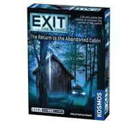 EXIT: The Return to The Abandoned cabin EXIT: The game - A Kosmos game Family-Friendly, card-Based at-Home Escape Room Experience collaborative gam