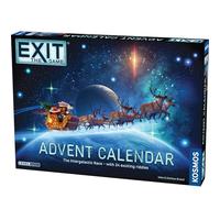 Thames & Kosmos EXIT: Intergalactic Race Advent Calendar | Christmas Escape Room Game for Kids & Adults | 1+ Players | Ages 10+ | 24-Day Puzzle Challenge for Family Holiday Fun