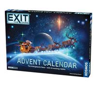 Thames & Kosmos EXIT: Intergalactic Race Advent Calendar | Christmas Escape Room Game for Kids & Adults | 1+ Players | Ages 10+ | 24-Day Puzzle Challenge for Family Holiday Fun