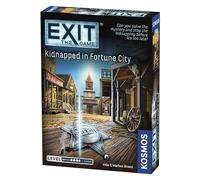 Thames & Kosmos EXIT: Kidnapped in Fortune City | Escape Room Card Game | Mystery Puzzle Game for 1-4 Players | Family Game Night for Adults & Kids Age 12+ | Fun Strategy Game | Great For Gifting