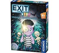 Thames & Kosmos EXIT: Kids - Midnight Spooktacular, Escape Room Card Game, Family Games for Game Night, Board Games for Kids and Parents, For 1 to 4 Players, For Ages 5+