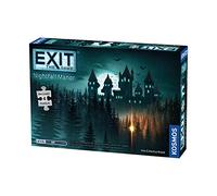 Thames & Kosmos EXIT: Nightfall Manor, Escape Room Game with 4 Jigsaw Puzzles, Family Games for Game Night, Board Games for Adults and Kids, For 1 to 4 Players, Ages 10+