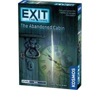 Thames & Kosmos EXIT: The Abandoned Cabin - Escape Room Game, Level 2.5/5, 1-4 Players, Ages 12+ (692681)