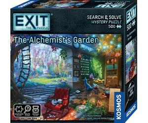 Thames & Kosmos EXIT: The Alchemist’s Garden Jigsaw Puzzle | Escape Room Game for Adults & Kids | 500-Piece Mystery Challenge | 1-4 Players | Ages 10+ | Strategy Puzzle for Family Game Night