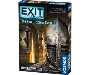 Thames & Kosmos EXIT: The Forbidden Castle - Escape Room Game, Level 4/5, 1-4 Players, Ages 12+ (692872)