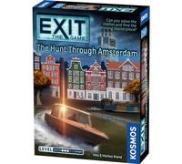 Thames & Kosmos EXIT: The Hunt Through Amsterdam | Escape Room Card Game | Mystery & Puzzle Adventure for Kids & Adults Age 12+ | Family Game Night | 1-4 Players | Great For Gifting