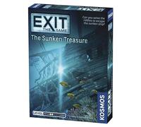 Thames & Kosmos - EXIT: The Sunken Treasure - Level: 2/5 - Unique Escape Room Game - 1-4 Players - Puzzle Solving Strategy Board Games for Adults & Kids, Ages 12+ - 694050