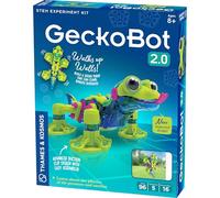 Thames & Kosmos GeckoBot 2.0 | Wall-Climbing Robotic Gecko STEM Kit | Physics & Engineering Learning Toy for Kids Age 8+ | Build, Experiment & Discover with Robotics