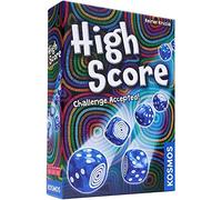 Thames & Kosmos High Score Dice Game | Competitive Strategy for Kids & Adults | 2-5 Players | Ages 8+ | Dual-Language English & German | Family Game Night | Fast-Paced Puzzle Challenge
