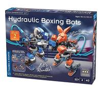 Thames & Kosmos Hydraulic Boxing Bots STEM Experiment Kit | Build Two Hydraulic-Powered Boxing Robots! | Explore Hydraulic, Water-Powered Systems | Challenge a Friend to a Robot Duel!