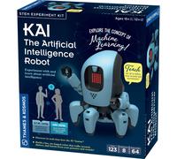 Thames & Kosmos KAI: The Artificial Intelligence Robot, Kids Science Kit, Learning Resources for AI and Robotics, STEM Toys for Science Experiments, Age 10+ with Help & Age 12+ Alone