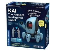 Thames & Kosmos KAI: The Artificial Intelligence Robot, Kids Science Kit, Learning Resources for AI and Robotics, STEM Toys for Science Experiments, Age 10+ with Help & Age 12+ Alone