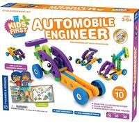 Thames & Kosmos Kids First Automobile Engineer, Kids Science Kit, Learning Resources for Basic Engineering Concepts, STEM Toys for Science Experiments, Age 3-6+