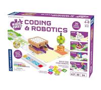 Thames & Kosmos Kids First Coding & Robotics, Kids Science Kit, Learning Resources for Coding and Physical Engineering, STEM Toys for Science Experiments, Age 4-8