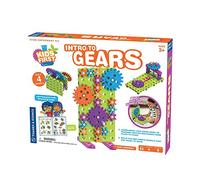 Thames & Kosmos Kids First Intro to Gears, Kids Science Kit, Learning Resources for Mechanical Engineering Concepts, STEM Toys for Science Experiments, Age 3+