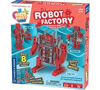 Thames & Kosmos Kids First Robot Factory: Wacky, Misfit, Rogue Robots, Kids Science Kit, Learning Resources for Mechanical Engineering, STEM Toys for Science Experiments, Age 5-7+