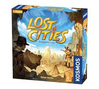 Thames & Kosmos Lost Cities - The Original Card Game with 6th Expedition, Strategic Card Games for Family Night, Ideal for Adults and Kids, For 2 Players, Age 10+