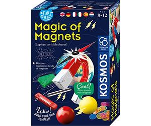 Thames & Kosmos Magic of Magnets, Kids Science Kit, Learning Resources for Magnetism, STEM Toys for Science Experiments, Age 8-12