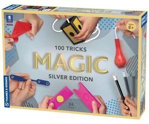 Thames & Kosmos Magic: Silver Edition, Kit to Learn 100 Magic Tricks, Contains 24 Magic Props, Magic Set for Adults and Kids, Age 8+