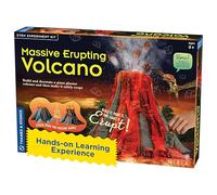 Thames & Kosmos Massive Erupting Volcano, Kids Science Kit, Learning Resources for Volcanoes and Earth, STEM Toys for Science Experiments, Age 8+