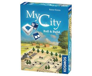 Thames & Kosmos My City Roll & Build, Decision-Making Board Game, Family Games for Game Night, Board Games for Adults and Kids, For 1 to 6 Players, Age 10+, Gold