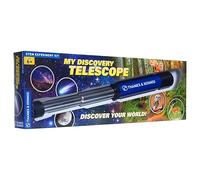 Thames & Kosmos My Discovery Telescope | 12X Optical Magnification | Kids Telescope for Stargazing & Nature | View Wildlife & Stars | STEM Toy for Ages 6+