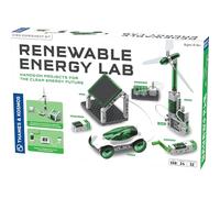 Thames & Kosmos Renewable Energy Lab, STEM Learning and Experiment Kit, Educational Science Kit for Adults and Kids, Compatible with Thames & Kosmos Robotic Workship with Micro:Bit