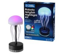 Thames & Kosmos Robotic Jellyfish Nightlight Kit | STEM Experiment Kit for Kids | Build Your Own Light-Up Motorised Jellyfish Lamp| Learn about Planetary Gears and LED Lights | Ages 8+