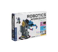 Thames & Kosmos Robotics Workshop with Micro:Bit, STEM Learning and Experiment Kit, Coding and Programming Kit for Adults and Kids, Utilises MakeCode App to Learn Python and JavaScript, Ages 8+