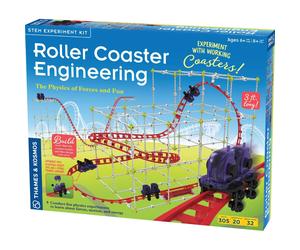 Thames & Kosmos Roller Coaster Engineering Experiment Kit for Ages 6+