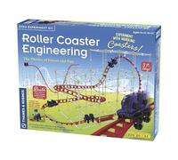 Thames & Kosmos Roller Coaster Engineering, Kids Science Kit, Learning Resources for Physics of Force, Motion, and Energy, STEM Toys for Science Experiments, Age 6+