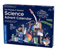Thames & Kosmos Science Advent Calendar, Kids Science Kit for Holiday Season, Learning Resources for Chemistry, Biology, and Physics, STEM Toys for Science Experiments, Age 8+