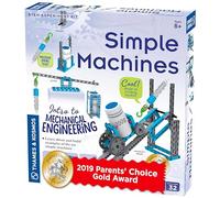 Thames & Kosmos Simple Machines, Kids Science Kit, Learning Resources for Mechanical Physics, STEM Toys for Science Experiments, Age 8+