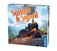 Thames & Kosmos Switch and Signal, Cooperative Card Game, Family Games for Game Night, Board Games for Adults and Kids, For 2 to 4 Players, 45-Minute Playing Time, Age 10+, Green