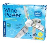Thames & Kosmos Wind Power V5 STEM Kit | Build a Realistic Wind Turbine to Generate Electricity | Ages 8+ | Renewable Energy Science for Kids & Adults | Hands-On Learning for Home or Classroom