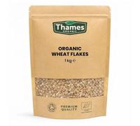 Thames Organic Organic Wheat Flakes - Wholesome Breakfast Cereal, High Protein, Versatile Ingredient 1kg